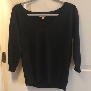 Banana Republic Black 3/4 long sleeve